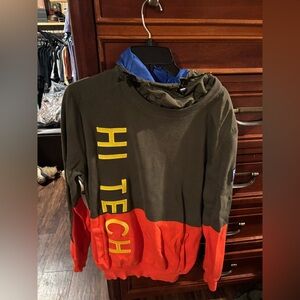 Ralph Lauren Hi Tech hoodie jacket with Blue Lining and outdoor active wear